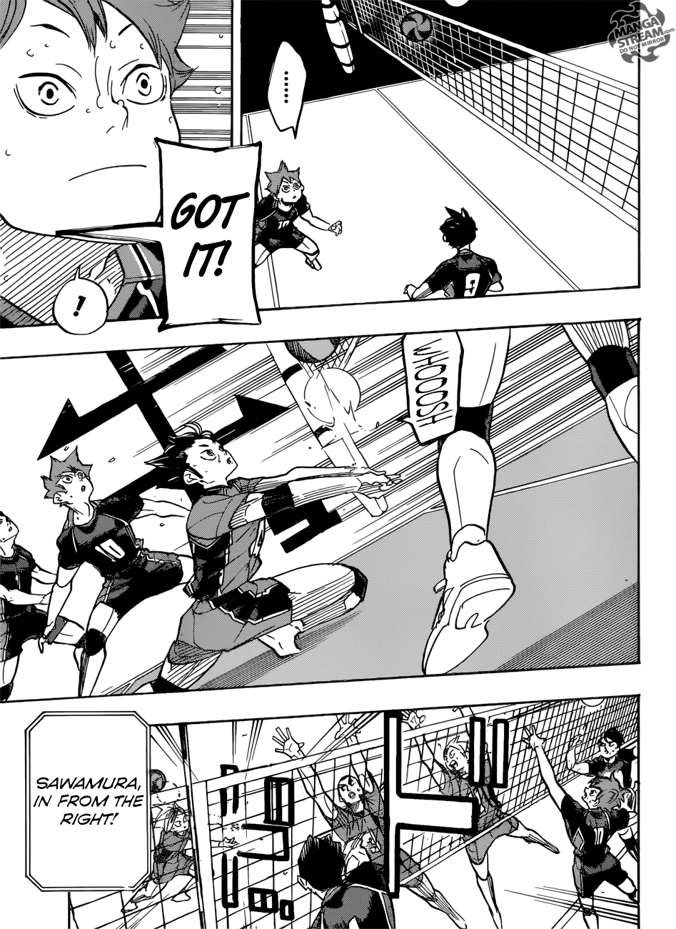 Haikyuu!!, Chapter 306 image 09